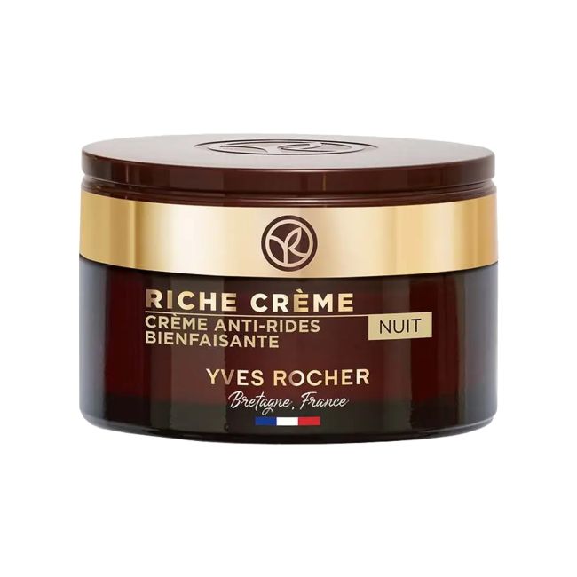 Riche creme успокаивающий ночной крем для лица против морщин Yves Rocher, 50 мл
Riche creme успокаивающий ночной крем для лица против морщин Yves Rocher, 50 мл