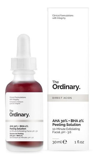 Кислотный пилинг The Ordinary AHA 30% + BHA 2% Peeling Solution, 30мл
Кислотный пилинг The Ordinary AHA 30% + BHA 2% Peeling Solution, 30мл