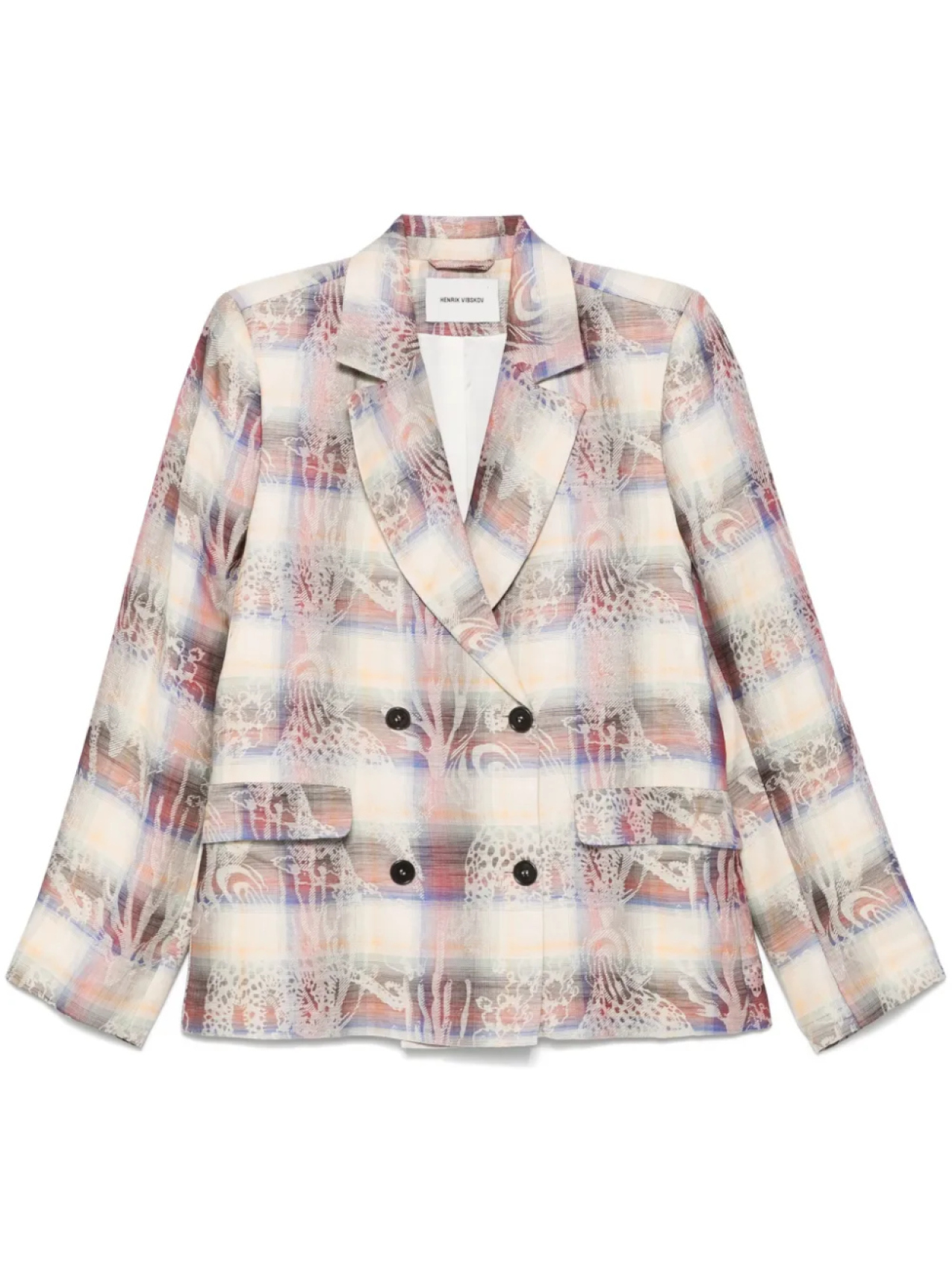Henrik Vibskov пиджак с узором, нейтральный
Henrik Vibskov пиджак с узором, нейтральный