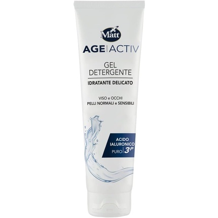 Divisione Cosmetica AGEACTIV Очищающий гель с гиалуроновой кислотой 3P 150 мл Matt
Divisione Cosmetica AGEACTIV Очищающий гель с гиалуроновой кислотой 3P 150 мл Matt