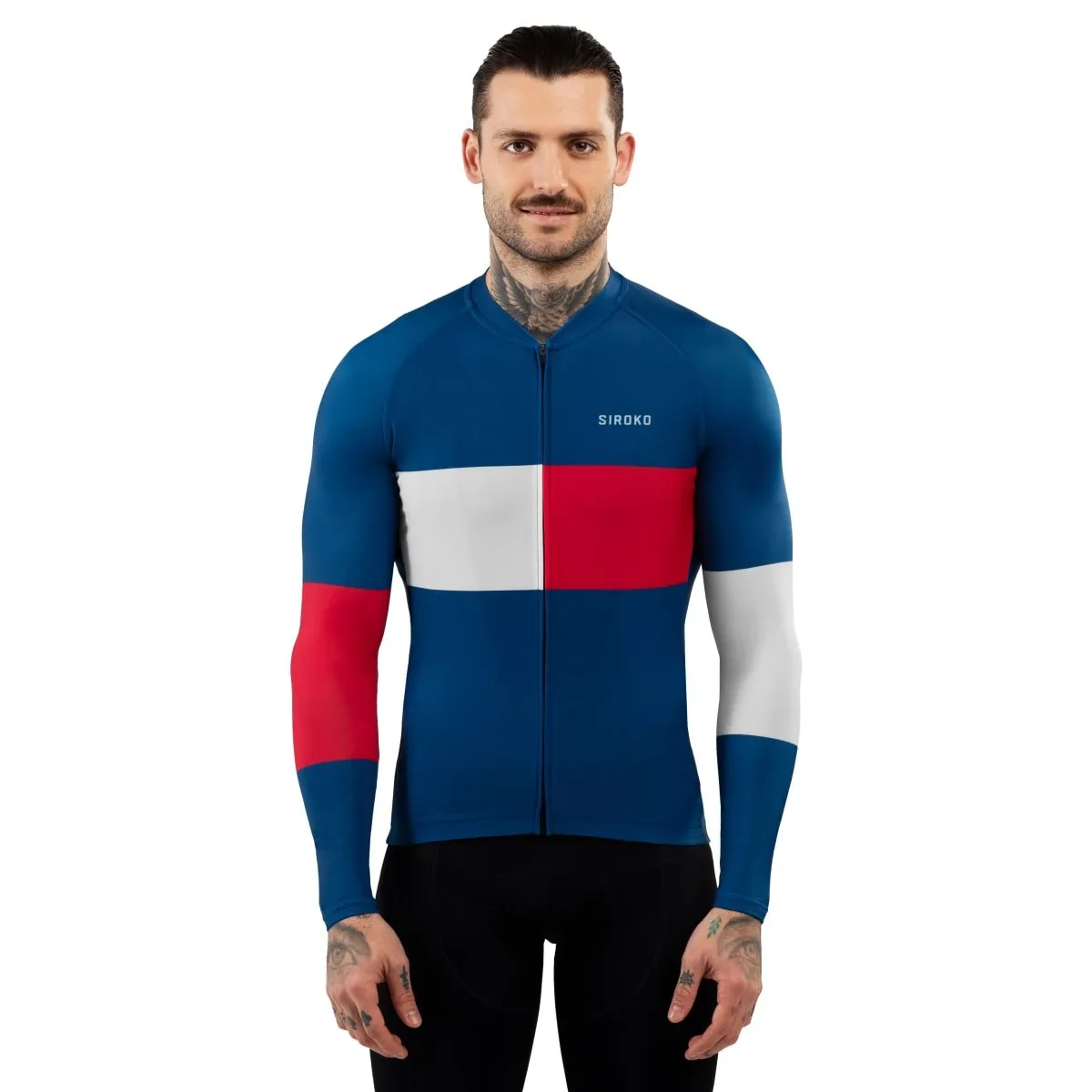 Мужская футболка с длинным рукавом M2 Siroko, синий/белый
Мужская футболка с длинным рукавом M2 Siroko, синий/белый