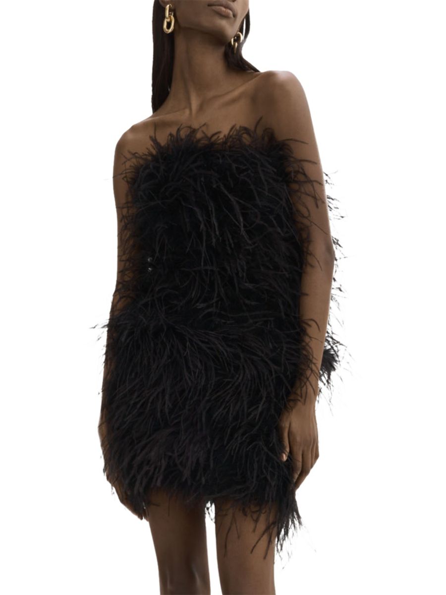 Мини-платье Triana Feather Lamarque, черный
Мини-платье Triana Feather Lamarque, черный