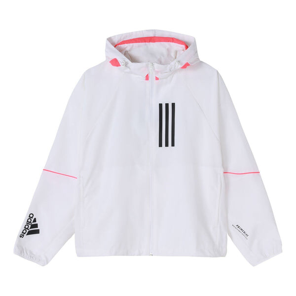 Ветровки wnd спортивная стильная куртка белая Adidas, белый 
Ветровки wnd спортивная стильная куртка белая Adidas, белый