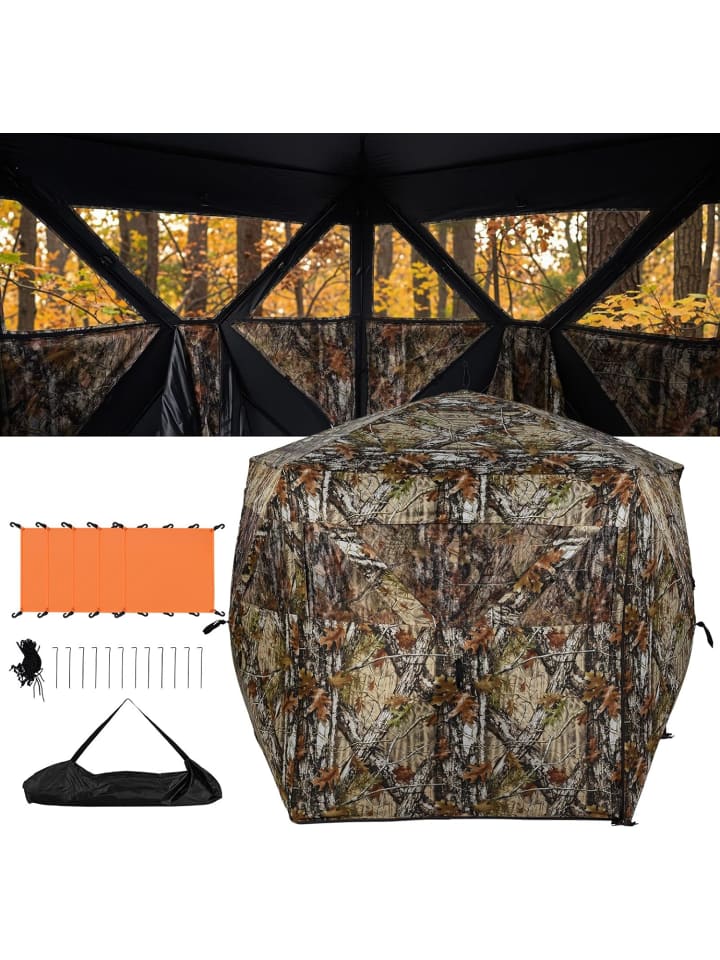 COSTWAY Переносная охотничья палатка оливкового цвета
COSTWAY Переносная охотничья палатка оливкового цвета