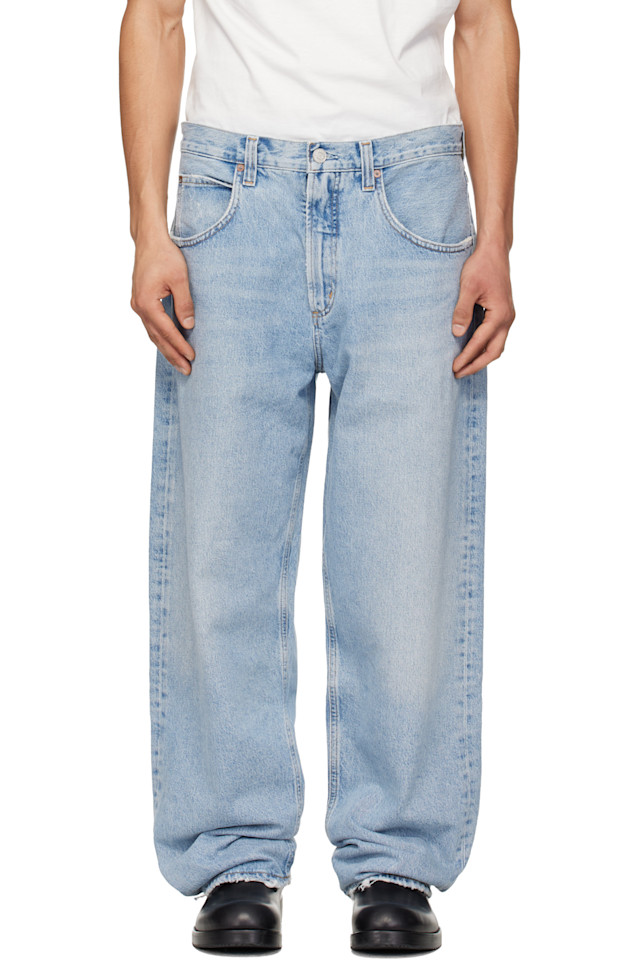 Agolde Синие джинсы в стиле фьюжн
Agolde Синие джинсы в стиле фьюжн