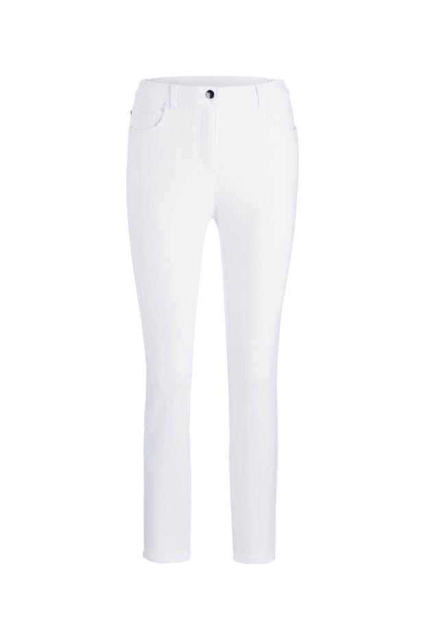 Короткий размер: укороченные джинсы bella Goldner, белый
Короткий размер: укороченные джинсы bella Goldner, белый