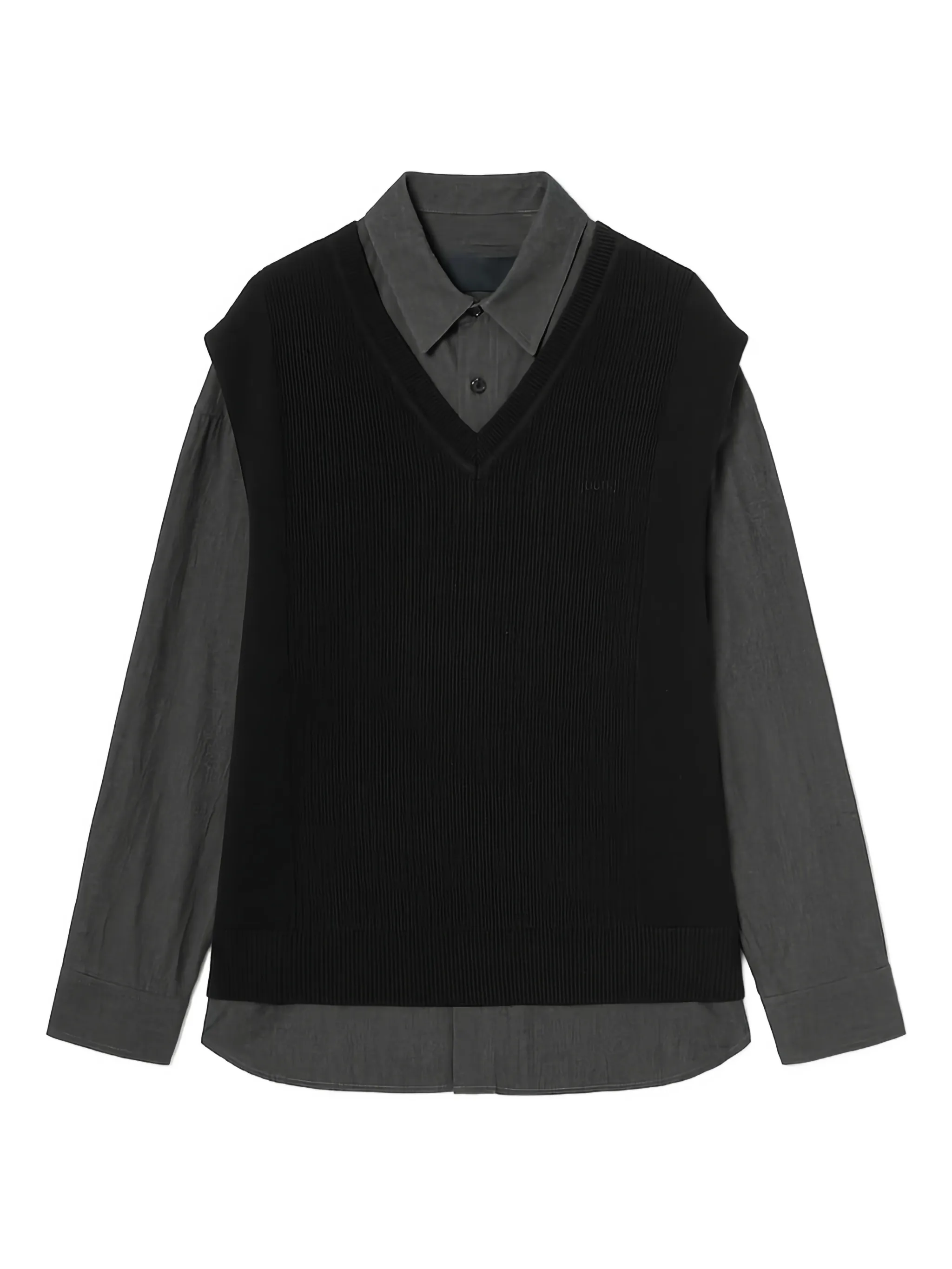 Многослойная рубашка Juun.J, черный
Многослойная рубашка Juun.J, черный