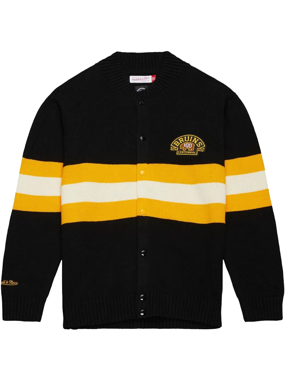 Кардиган NHL 100th Anniversary Bruins Mitchell & Ness, черный
Кардиган NHL 100th Anniversary Bruins Mitchell & Ness, черный