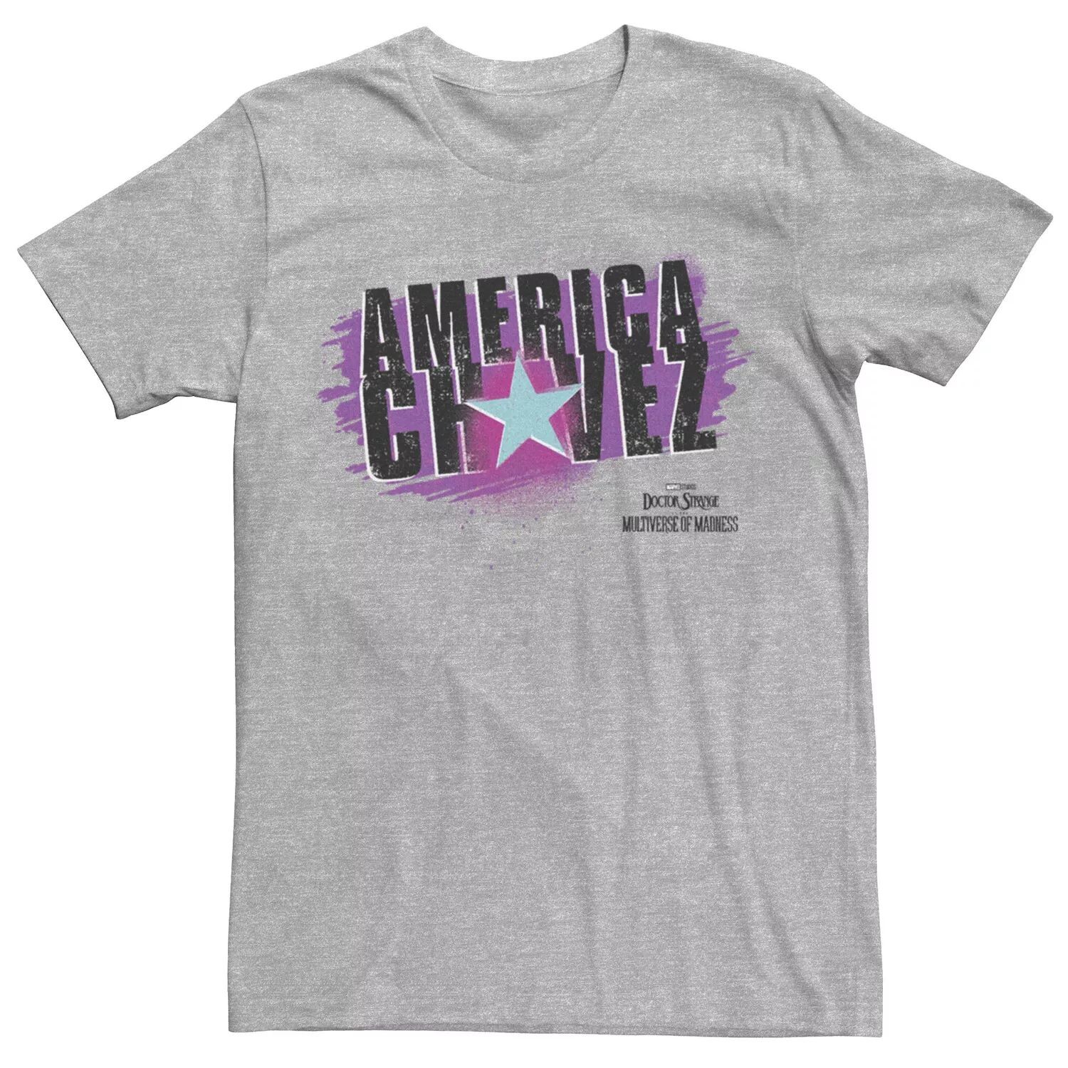 Мужская футболка Marvel Doctor Strange Movie 2 America Chavez со звездой и аэрозольной краской Licensed Character
Мужская футболка Marvel Doctor Strange Movie 2 America Chavez со звездой и аэрозольной краской Licensed Character