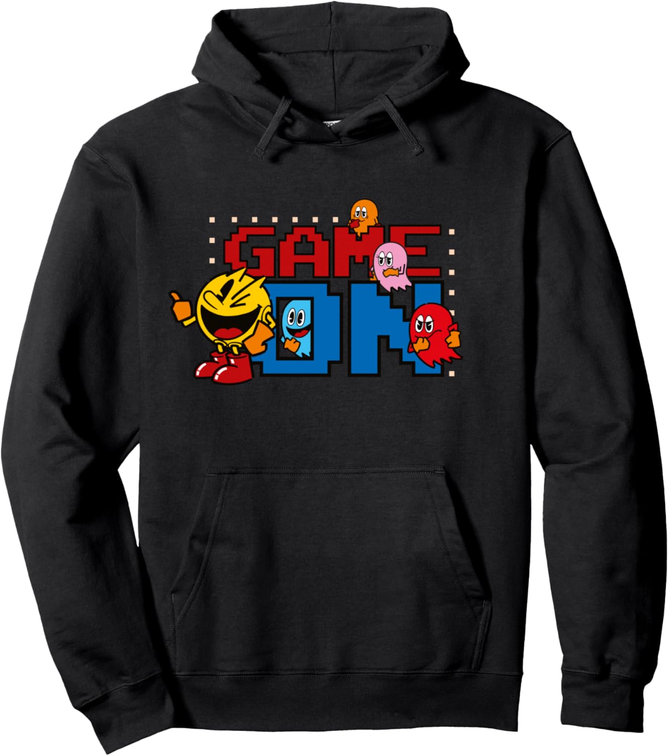 Толстовка с капюшоном Pac-Man Bandai Namco Entertainment Inc., черный
Толстовка с капюшоном Pac-Man Bandai Namco Entertainment Inc., черный