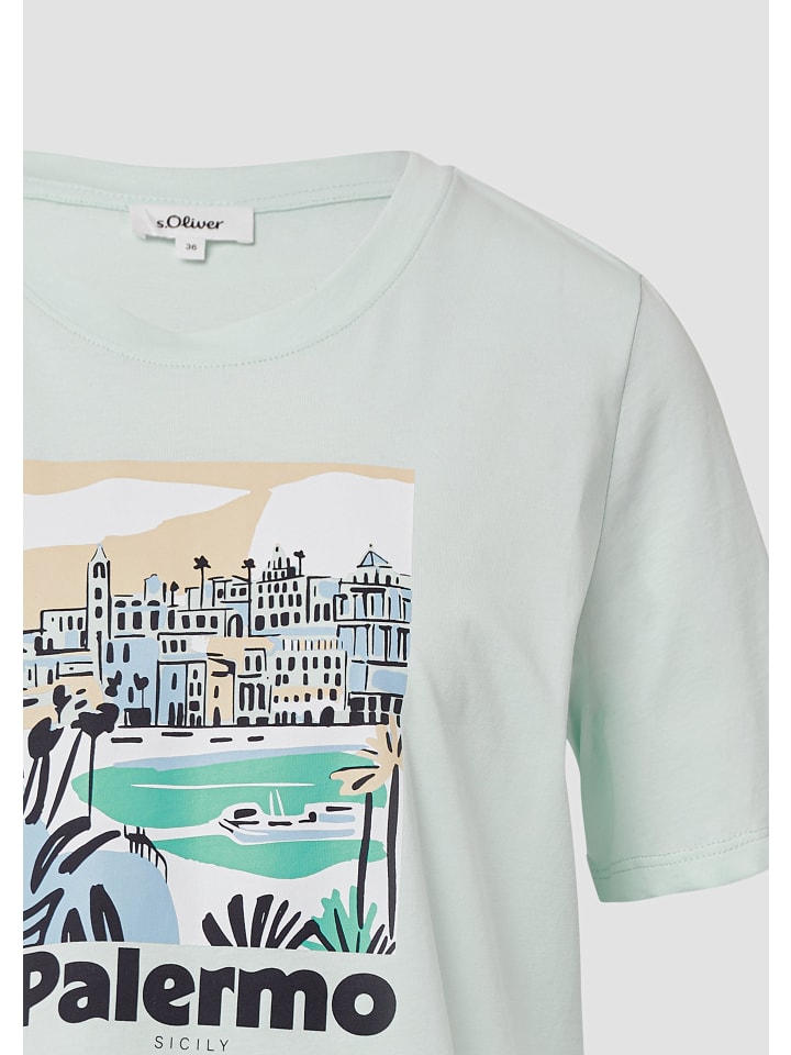 Футболка s.Oliver, бирюзовый
Футболка s.Oliver, бирюзовый