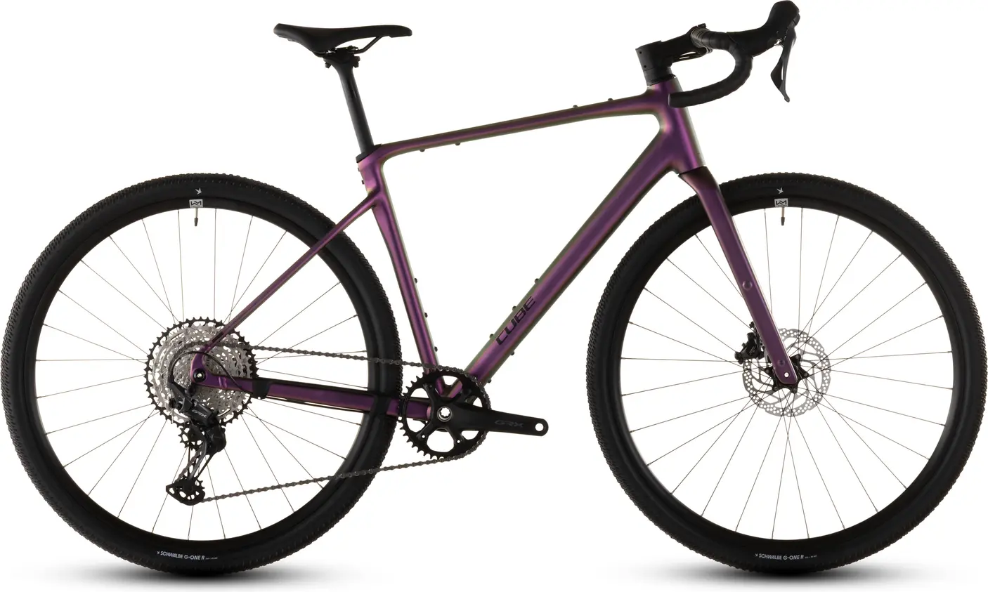 Гоночный велосипед Cube nuroad slx (2026) - gravelbike - molotov´n´black
Гоночный велосипед Cube nuroad slx (2026) - gravelbike - molotov´n´black