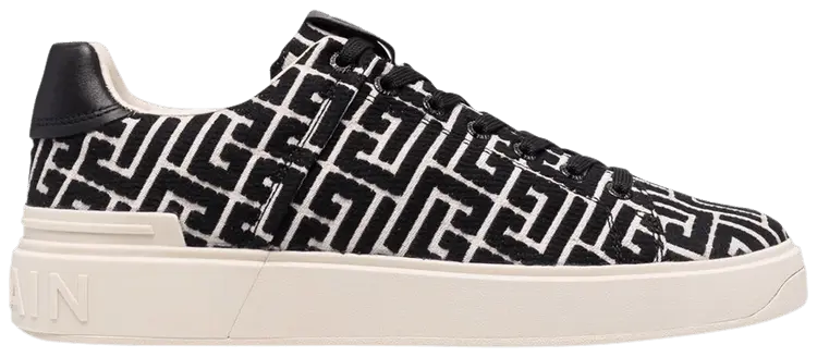 Кроссовки Balmain B-Court 'Black Monogram', черный
Кроссовки Balmain B-Court 'Black Monogram', черный