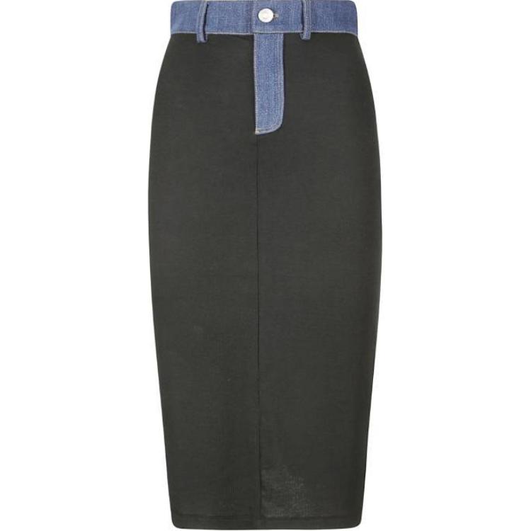 Юбка из денима Second Skin Rib COPERNI, черный
Юбка из денима Second Skin Rib COPERNI, черный