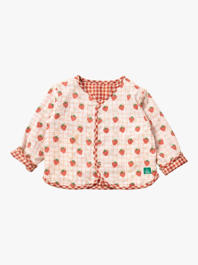 Детская клубничная весенняя куртка из чистого органического хлопка Little Green Radicals, кремовый/разноцветный
Детская клубничная весенняя куртка из чистого органического хлопка Little Green Radicals, кремовый/разноцветный