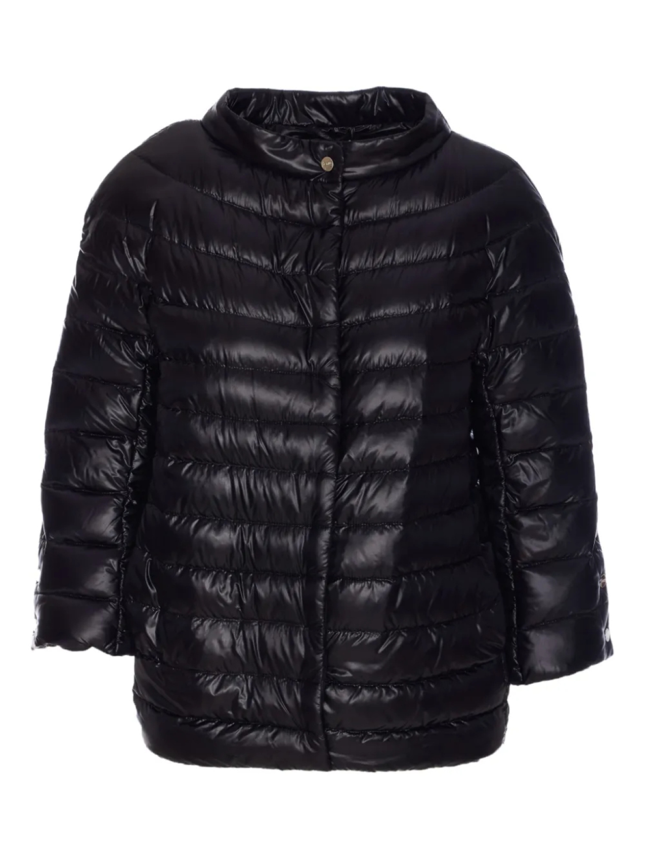 Стеганая куртка-пуховик Herno, черный 
Стеганая куртка-пуховик Herno, черный