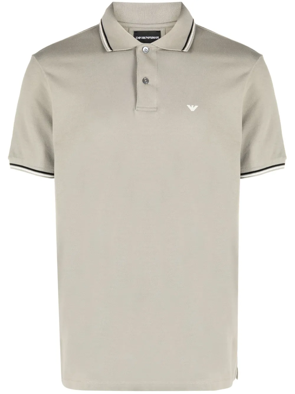 Рубашка поло с вышитым логотипом EMPORIO ARMANI, серый
Рубашка поло с вышитым логотипом EMPORIO ARMANI, серый