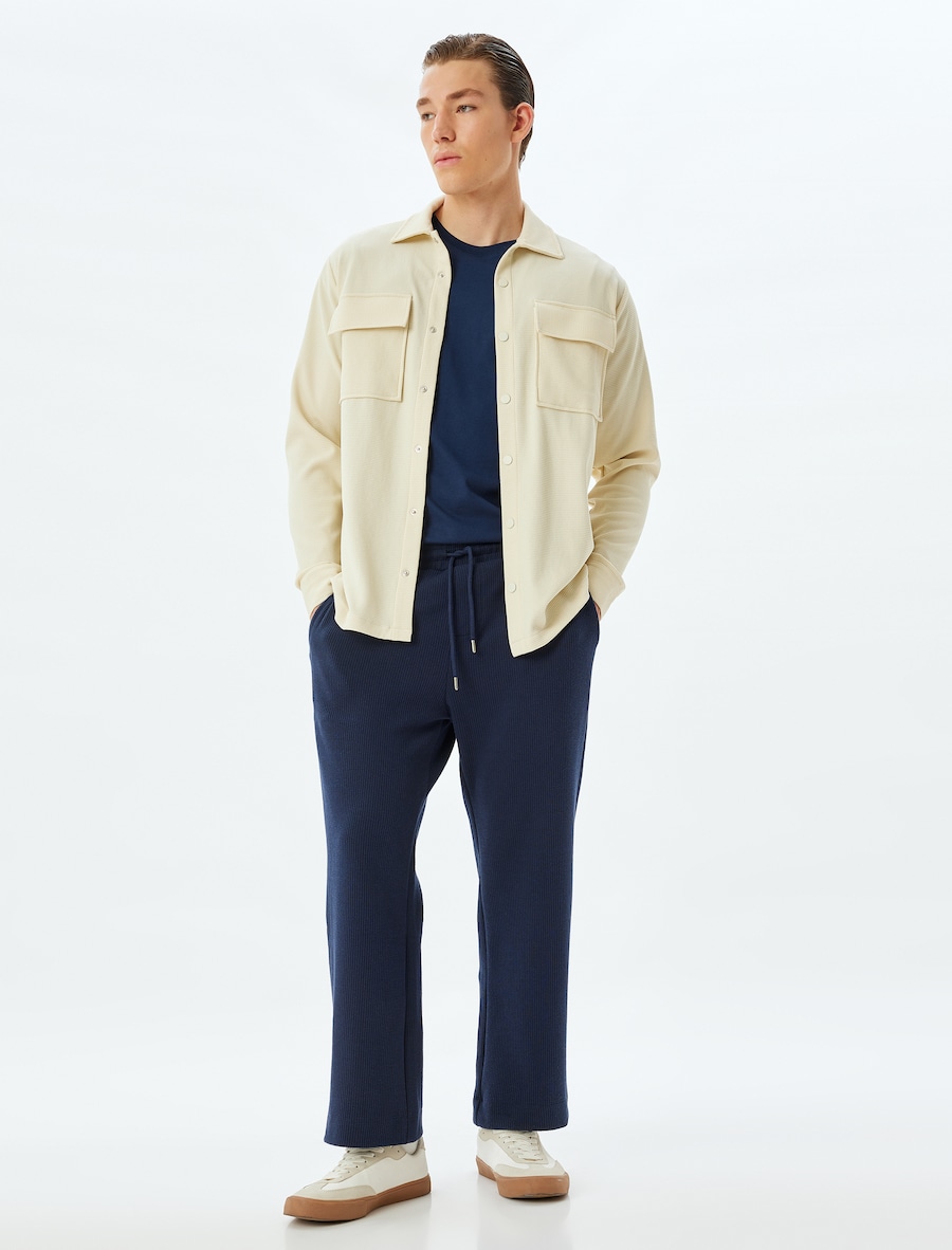 Обычные брюки Koton, темно-синий
Обычные брюки Koton, темно-синий