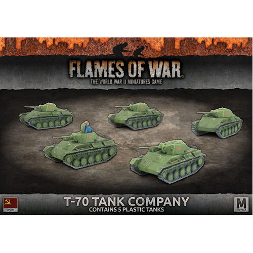 Фигурки Flames Of War: T-70 Tank Company
Фигурки Flames Of War: T-70 Tank Company
