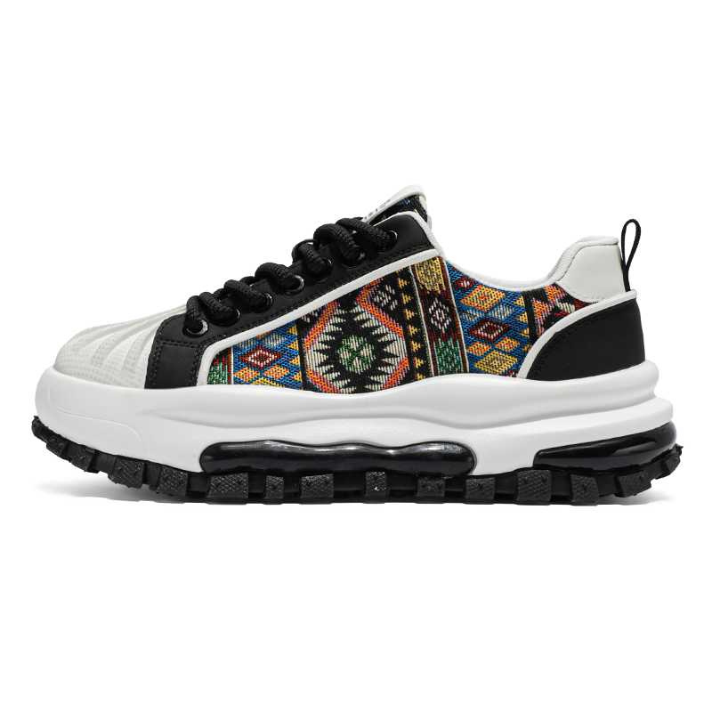 CAMOSI Балансирующие дышащие низкие скейтерские кроссовки для увеличения роста мужские бело-черные, цвет White Black
CAMOSI Балансирующие дышащие низкие скейтерские кроссовки для увеличения роста мужские бело-черные, цвет White Black