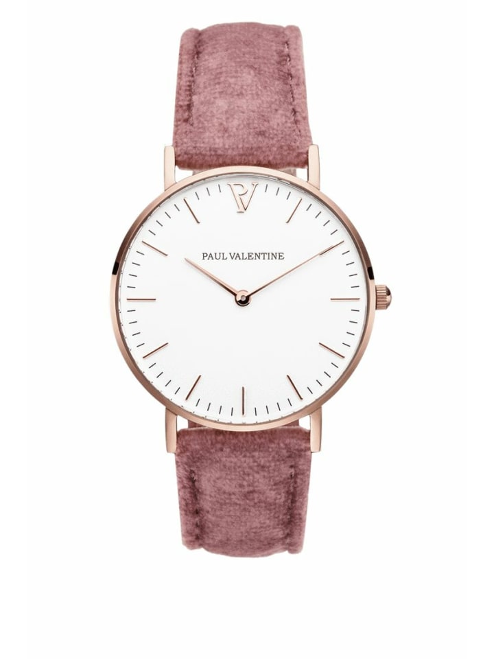 Paul Valentine Аналоговые женские часы розового цвета
Paul Valentine Аналоговые женские часы розового цвета