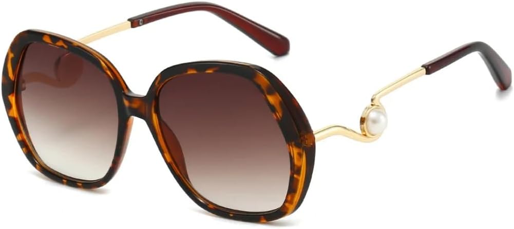 Роскошные женские солнцезащитные очки с леопардовым градиентом, овальной формы, с нерегулярным геометрическим узором и жемчужной отделкой, мужские очки UV400 UATXTAU, Leopard Brown
Роскошные женские солнцезащитные очки с леопардовым градиентом, овальной формы, с нерегулярным геометрическим узором и жемчужной отделкой, мужские очки UV400 UATXTAU, Leopard Brown