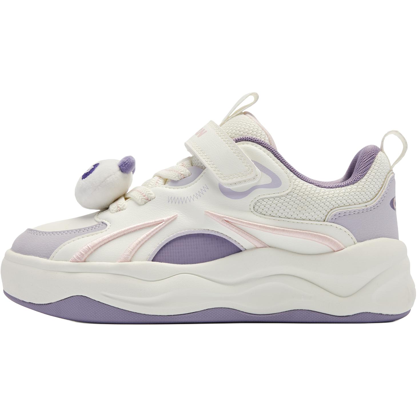 QIAODAN Детские кроссовки для скейтбординга с нескользящей подошвой, износостойкие, белые, фиолетовые, подростковые
QIAODAN Детские кроссовки для скейтбординга с нескользящей подошвой, износостойкие, белые, фиолетовые, подростковые