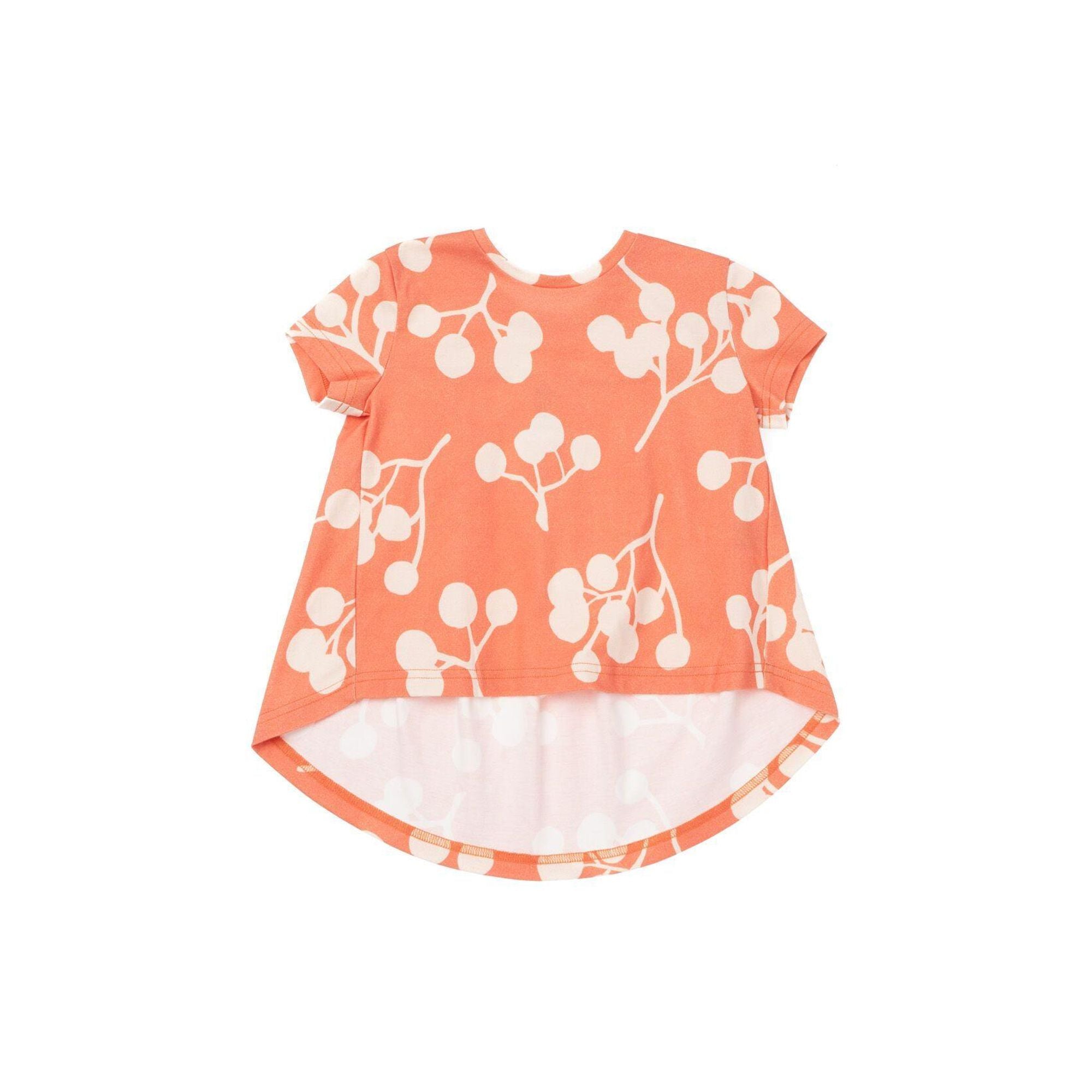 Футболка для девочек с оборкой сзади Omamimini, цвет brick berries
Футболка для девочек с оборкой сзади Omamimini, цвет brick berries