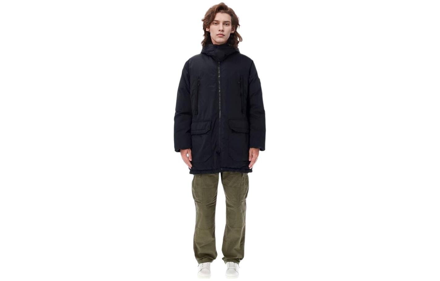 Пальто мужское черное Stone Island, черный
Пальто мужское черное Stone Island, черный