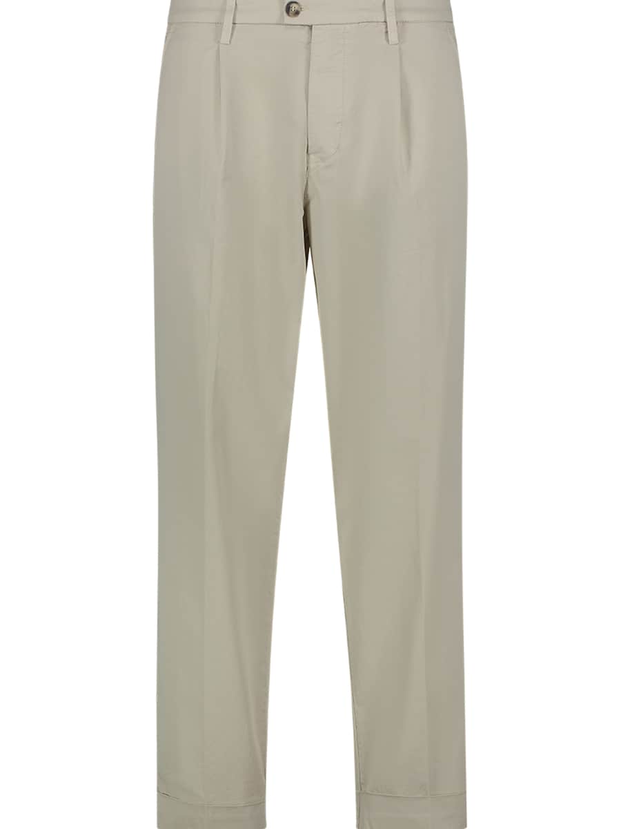 Обычные брюки со складками спереди Re_HasH, бежевый
Обычные брюки со складками спереди Re_HasH, бежевый