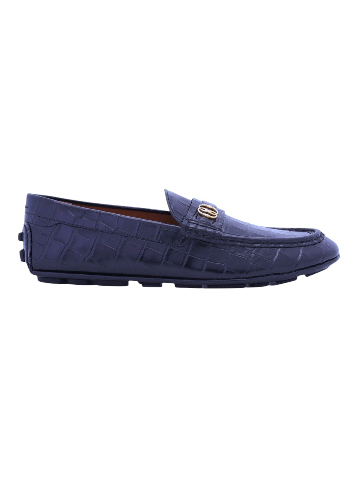 Bally Keeper 6305314 Men's Midnight Croc-Embossed Kerbs Drivers, синий 
Bally Keeper 6305314 Men's Midnight Croc-Embossed Kerbs Drivers, синий