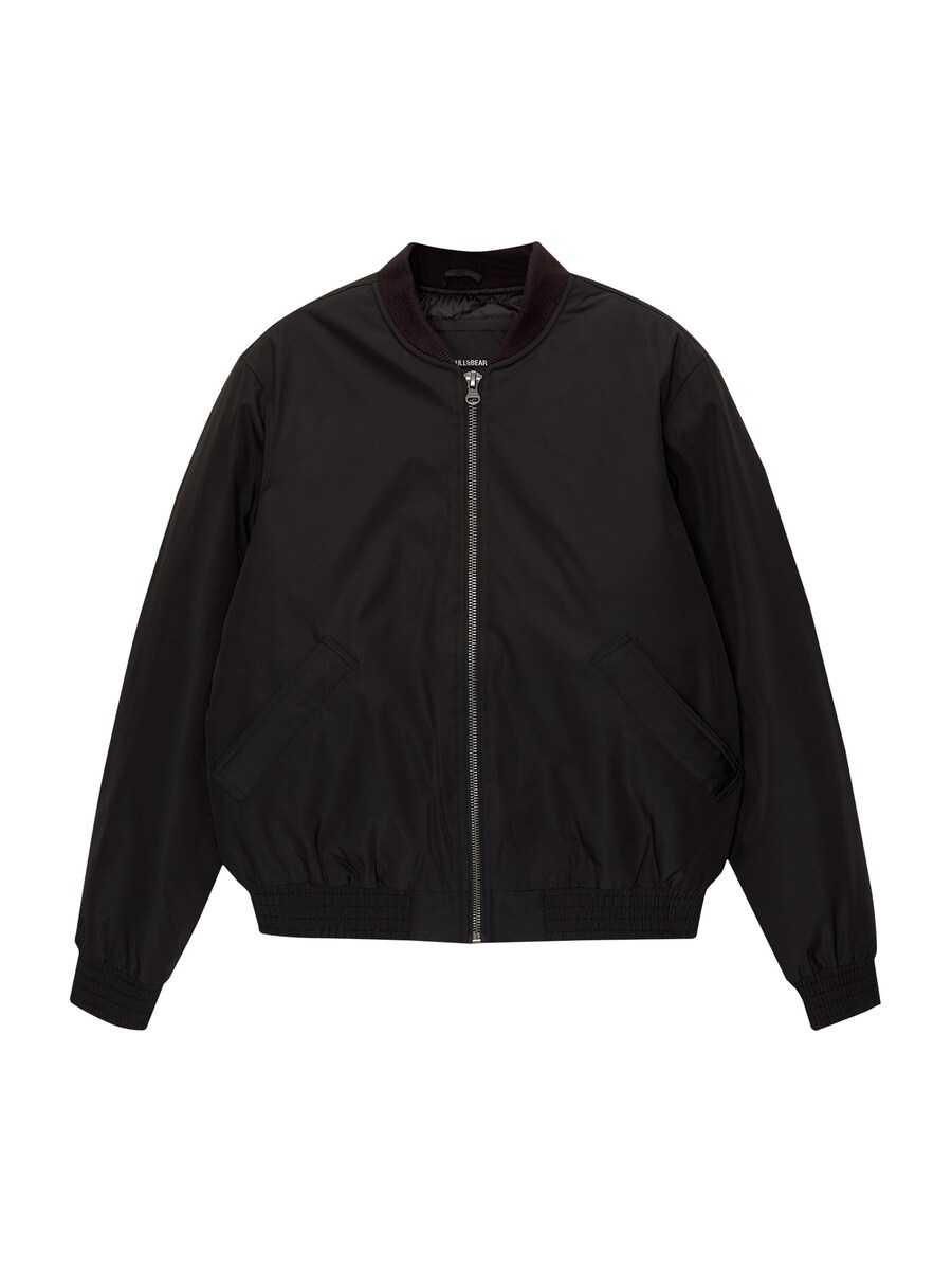 Межсезонная куртка Pull&Bear, черный
Межсезонная куртка Pull&Bear, черный