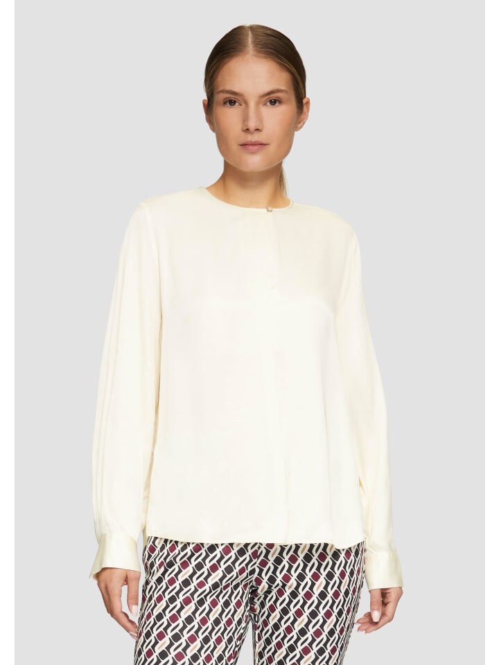 Блуза sOliver BLACK LABEL langarm, кремовый
Блуза sOliver BLACK LABEL langarm, кремовый