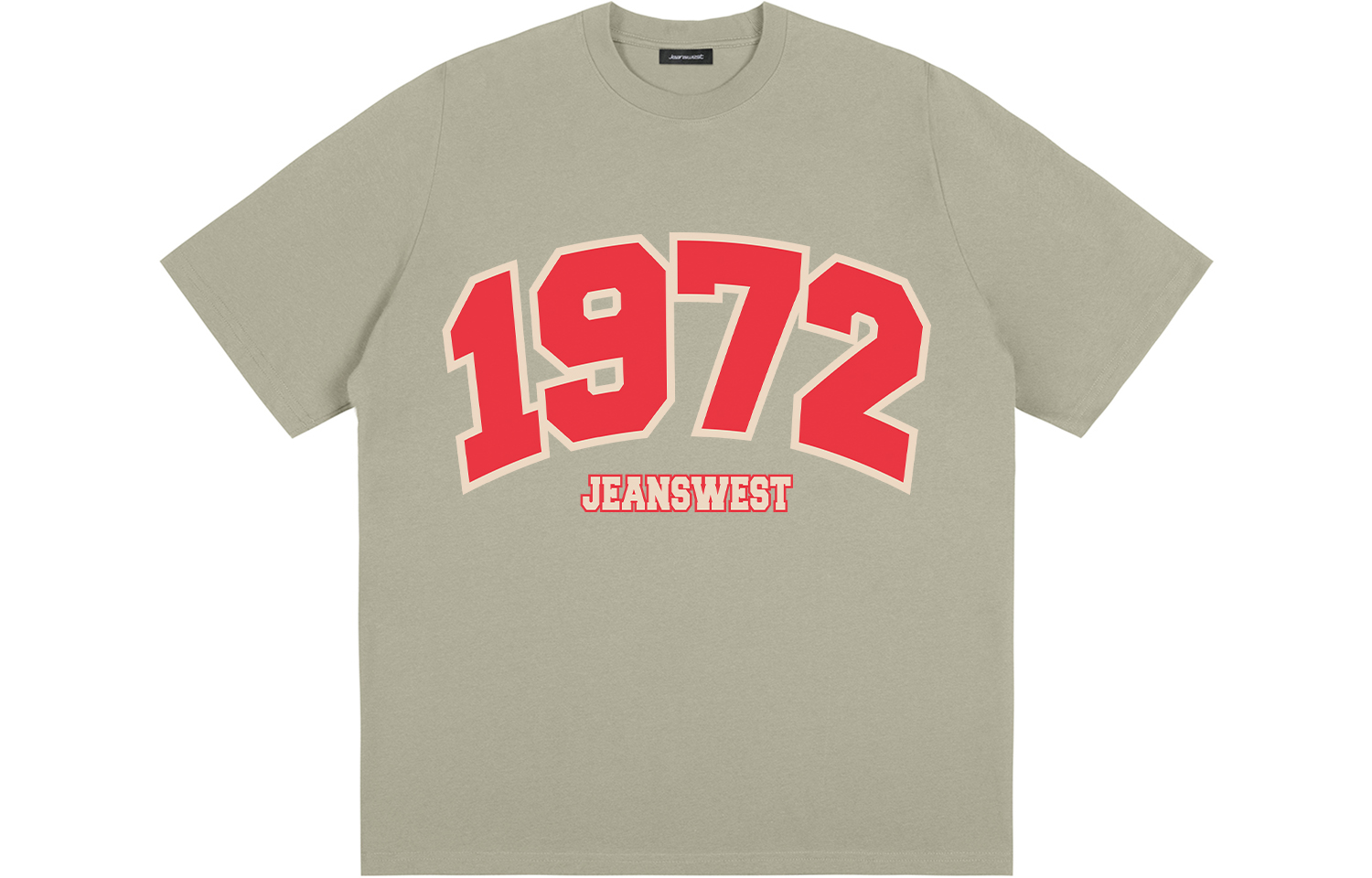 Футболка унисекс JEANSWEST, серо-зеленый
Футболка унисекс JEANSWEST, серо-зеленый