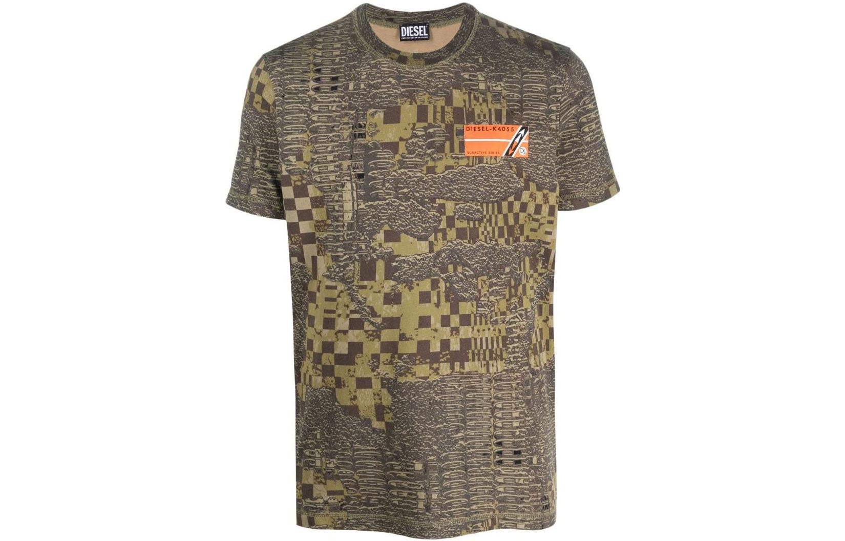 DIESEL Футболка мужская темно-зеленая, Зеленый, DIESEL Футболка мужская темно-зеленая
DIESEL Футболка мужская темно-зеленая, Зеленый, DIESEL Футболка мужская темно-зеленая
