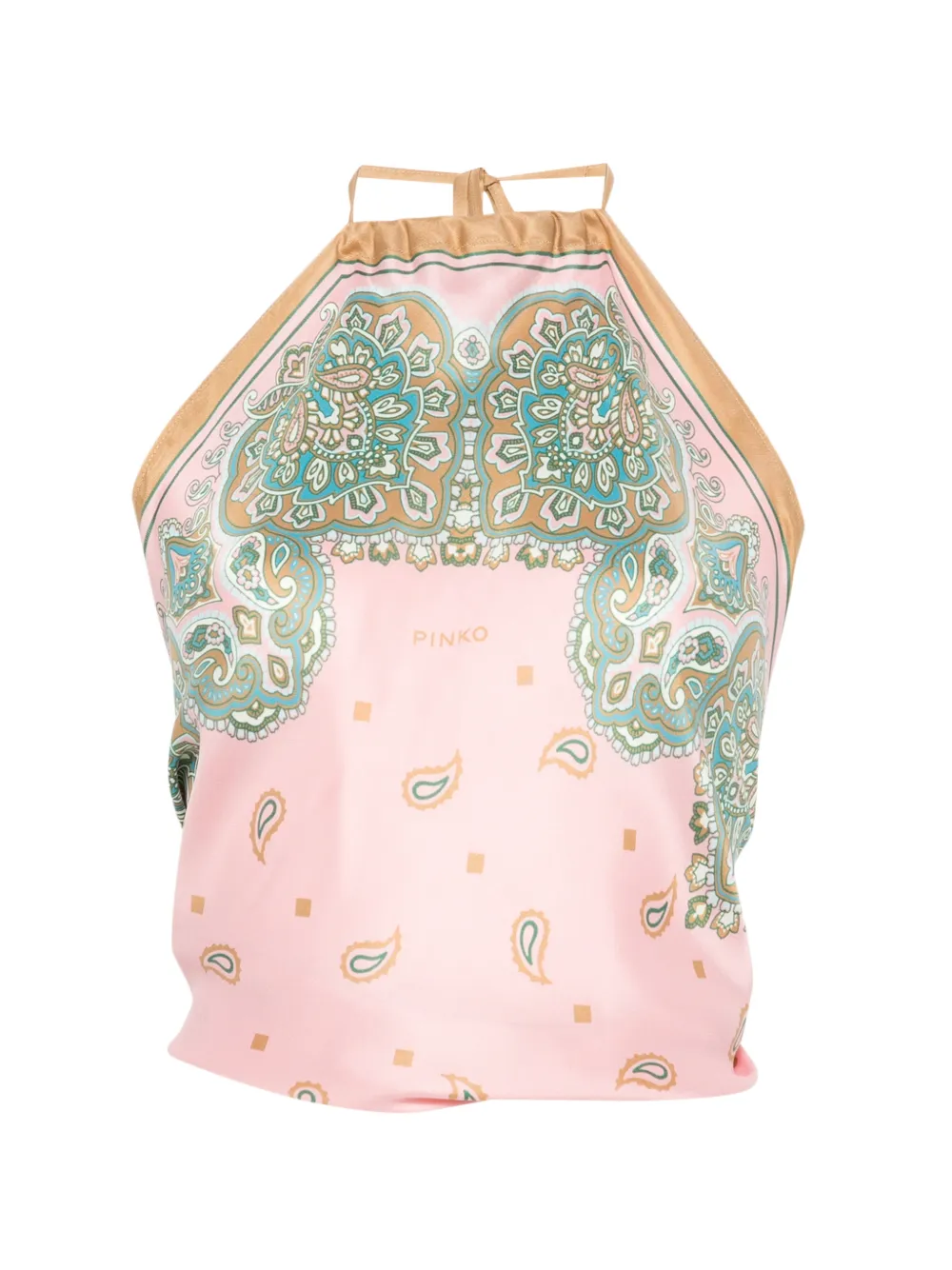 Топ в виде шарфа с принтом "пейсли" Pinko, розовый
Топ в виде шарфа с принтом "пейсли" Pinko, розовый