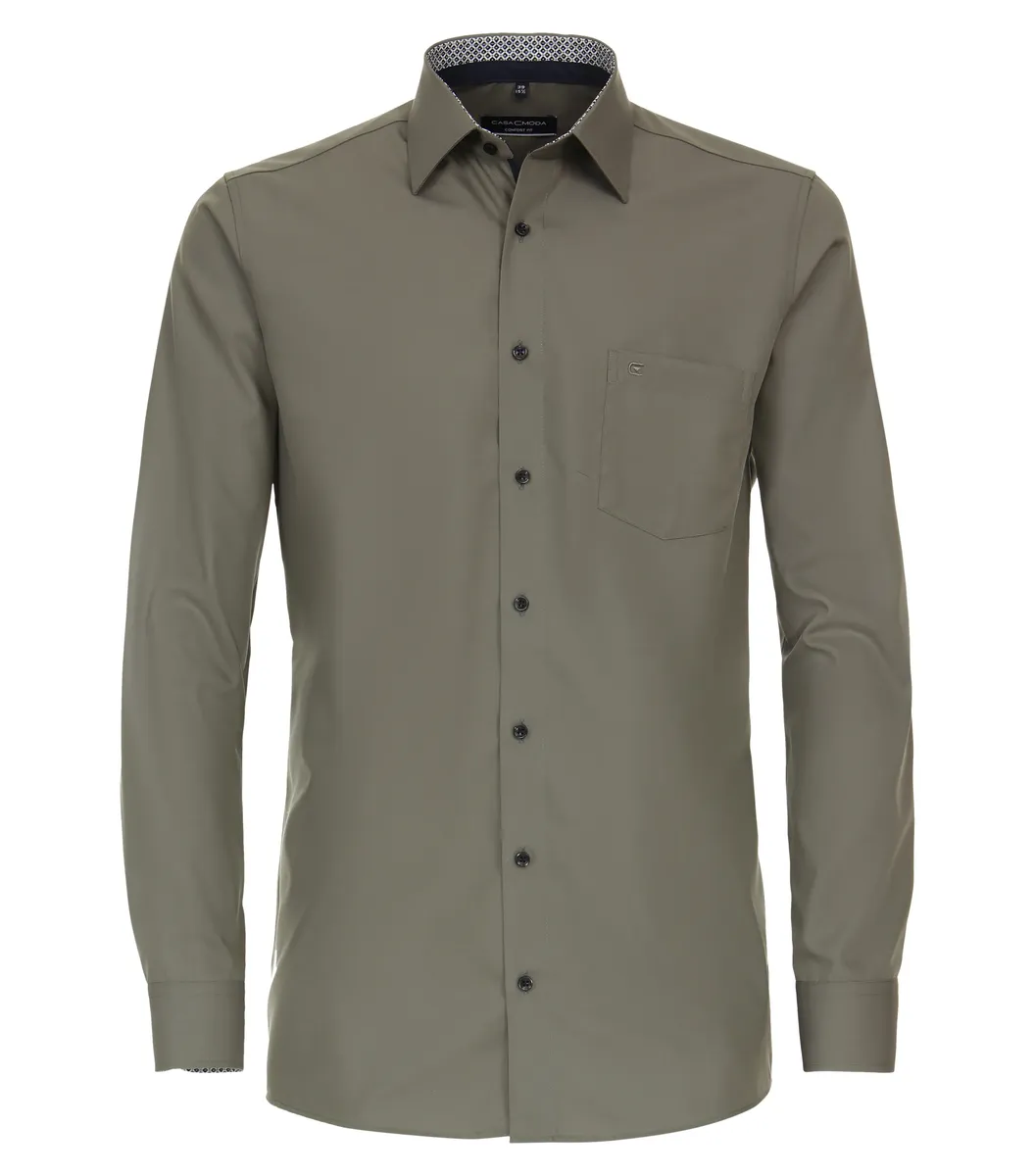 Деловая рубашка CASAMODA "Деловая рубашка CASAMODA однотонная", оливковый
Деловая рубашка CASAMODA "Деловая рубашка CASAMODA однотонная", оливковый