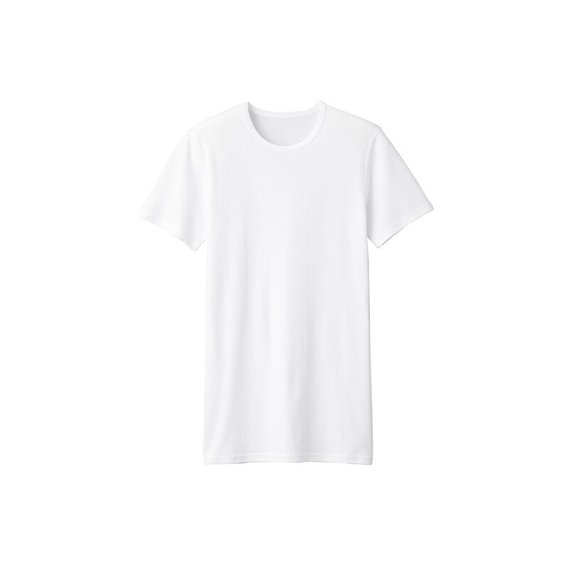 Мужская бесшовная футболка Muji с круглым вырезом, белый
Мужская бесшовная футболка Muji с круглым вырезом, белый