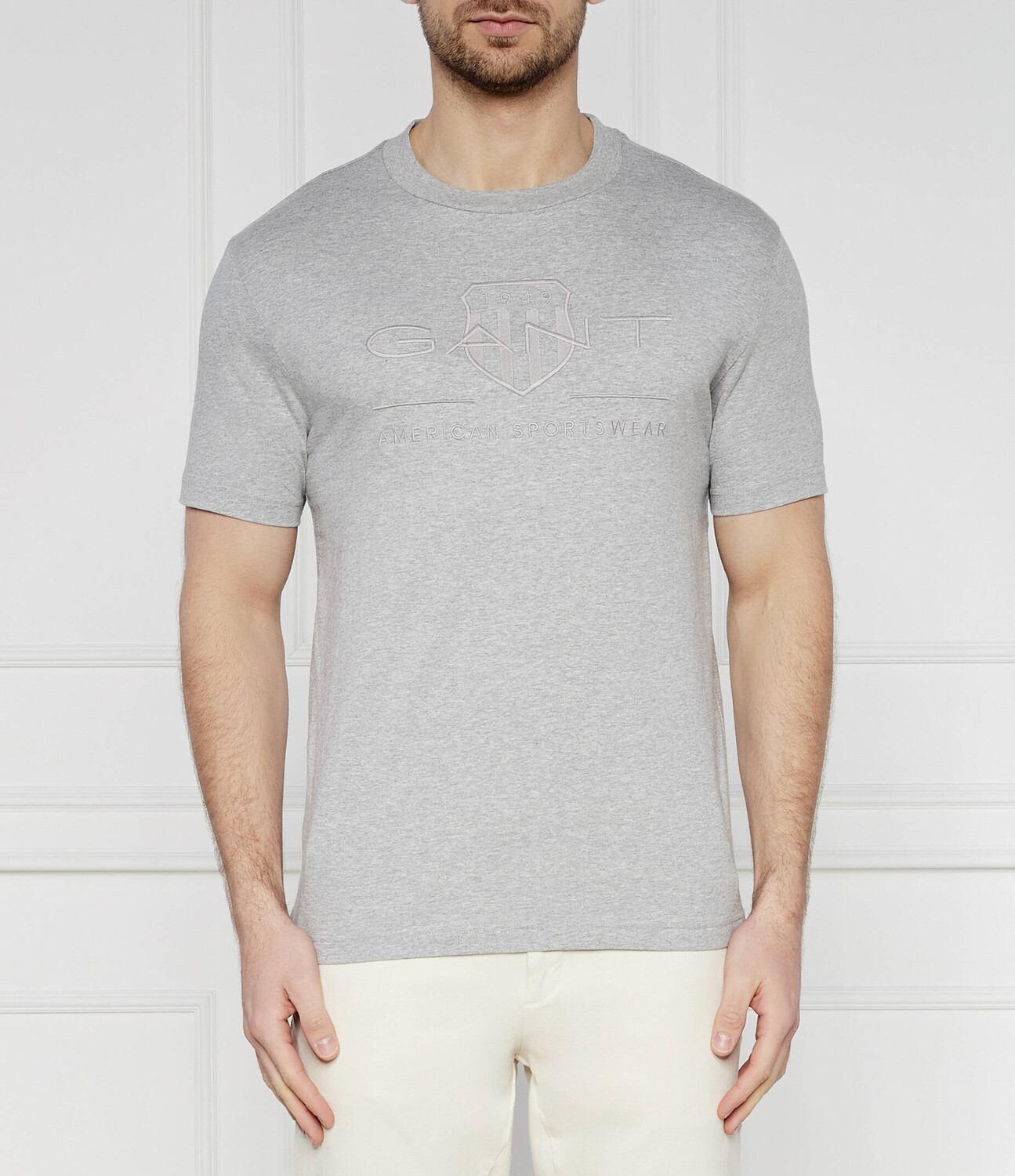 Футболка Gant Regular Fit, серый
Футболка Gant Regular Fit, серый