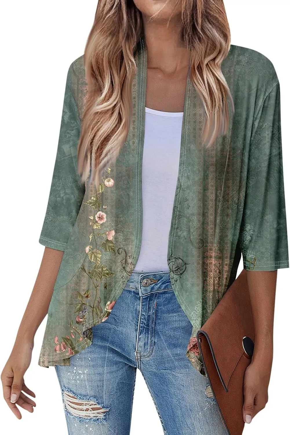 Пляжный кардиган для женщин с рукавом 3/4 FlekmanArt
Пляжный кардиган для женщин с рукавом 3/4 FlekmanArt