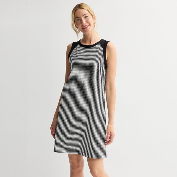 Женское базовое летнее платье-майка Sonoma Goods For Life, цвет mini black stripe
Женское базовое летнее платье-майка Sonoma Goods For Life, цвет mini black stripe