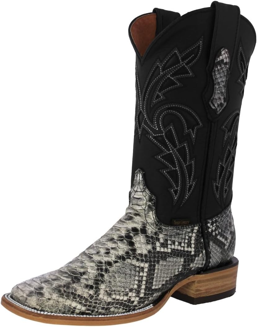 Мужские натуральные вестерн-бутсы Texas Legacy с квадратным носком из кожи с рисунком змеи и питона, Natural
Мужские натуральные вестерн-бутсы Texas Legacy с квадратным носком из кожи с рисунком змеи и питона, Natural
