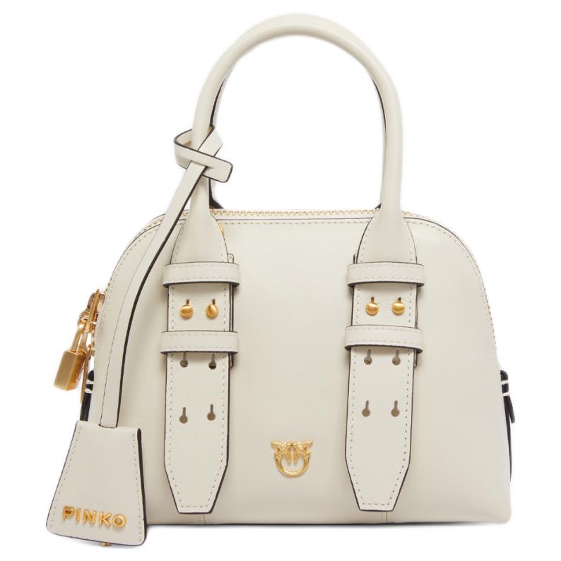 PINKO Сумка для боулинга из коровьей кожи, миниатюрная женская сумка белая
PINKO Сумка для боулинга из коровьей кожи, миниатюрная женская сумка белая