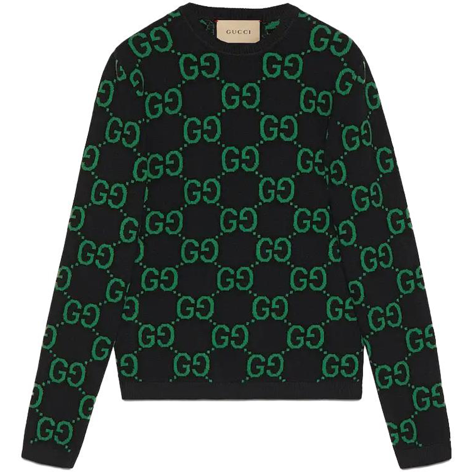 Свитер вязаный Gg Monogram Crewneck GUCCI, neon зеленый
Свитер вязаный Gg Monogram Crewneck GUCCI, neon зеленый