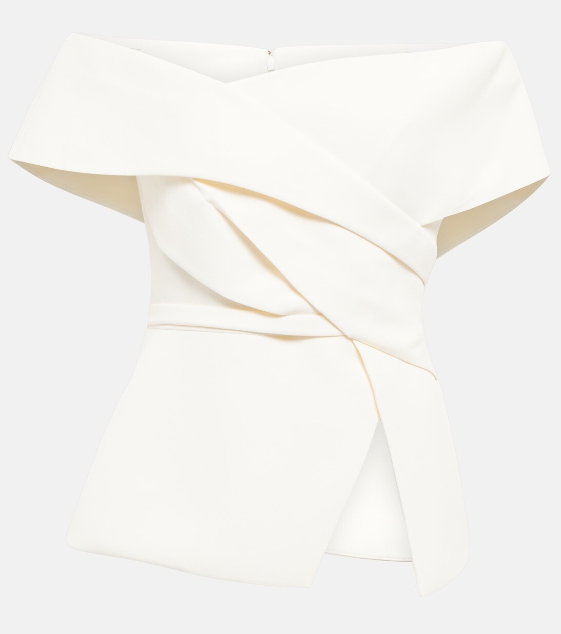 Bridal Eimear топ из крепа с открытыми плечами SAFIYAA, белый
Bridal Eimear топ из крепа с открытыми плечами SAFIYAA, белый