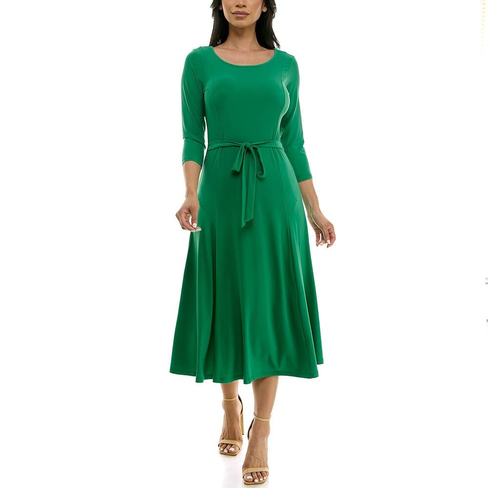 Женское платье миди Nina Leonard Sylvia с поясом, цвет Bright Green
Женское платье миди Nina Leonard Sylvia с поясом, цвет Bright Green