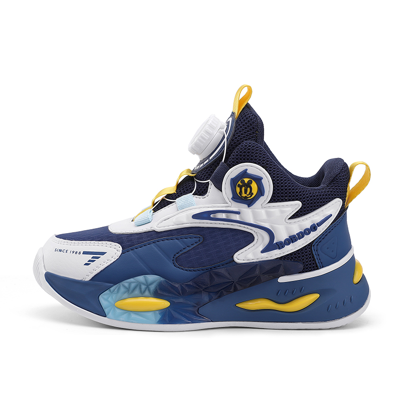 Противоскользящие, легкие, амортизирующие, высокие детские баскетбольные кроссовки BOBDOG, синий
Противоскользящие, легкие, амортизирующие, высокие детские баскетбольные кроссовки BOBDOG, синий