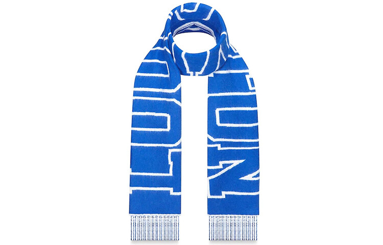 Шарф Louis Vuitton, синий / белый
Шарф Louis Vuitton, синий / белый