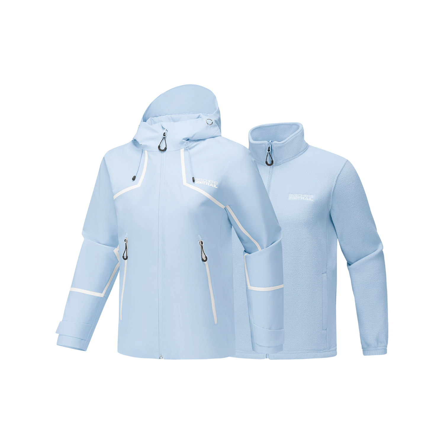 Skechers Водонепроницаемая ветровка для женщин, защищающая от ветра и дышащая, Baby Light Blue-022G
Skechers Водонепроницаемая ветровка для женщин, защищающая от ветра и дышащая, Baby Light Blue-022G