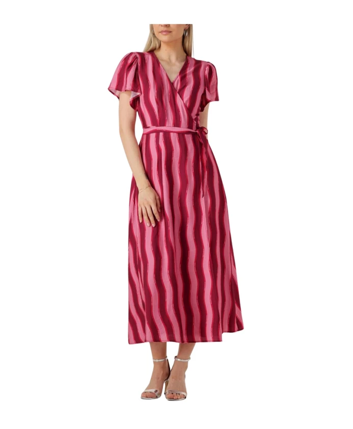 Длинное платье в полоску для солнечных приключений Colourful Rebel, розовый
Длинное платье в полоску для солнечных приключений Colourful Rebel, розовый